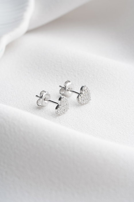 Heliophilia Silver Pendientes de Plata de Ley 925 Stud Heliophilia Silver Pendientes de Plata de Ley 925 Stud